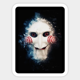 Jigsaw Mask Sticker